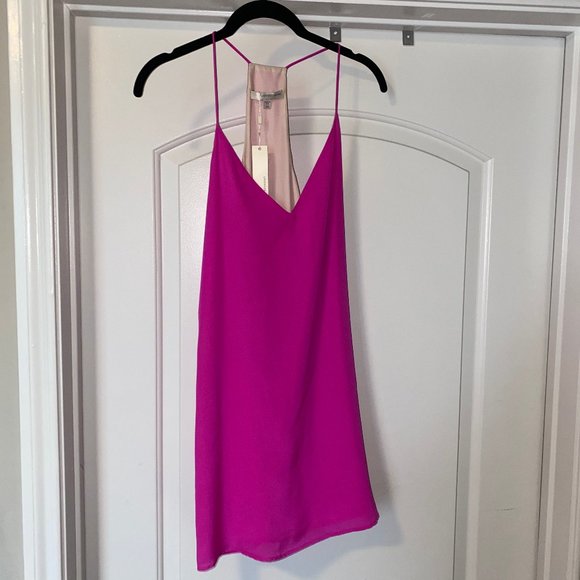 Pink 100% Silk Dress - Picture 1 of 6